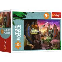 Puzzle 20 el. miniMaxi Poznaj świat dinozaurów 1 Trefl