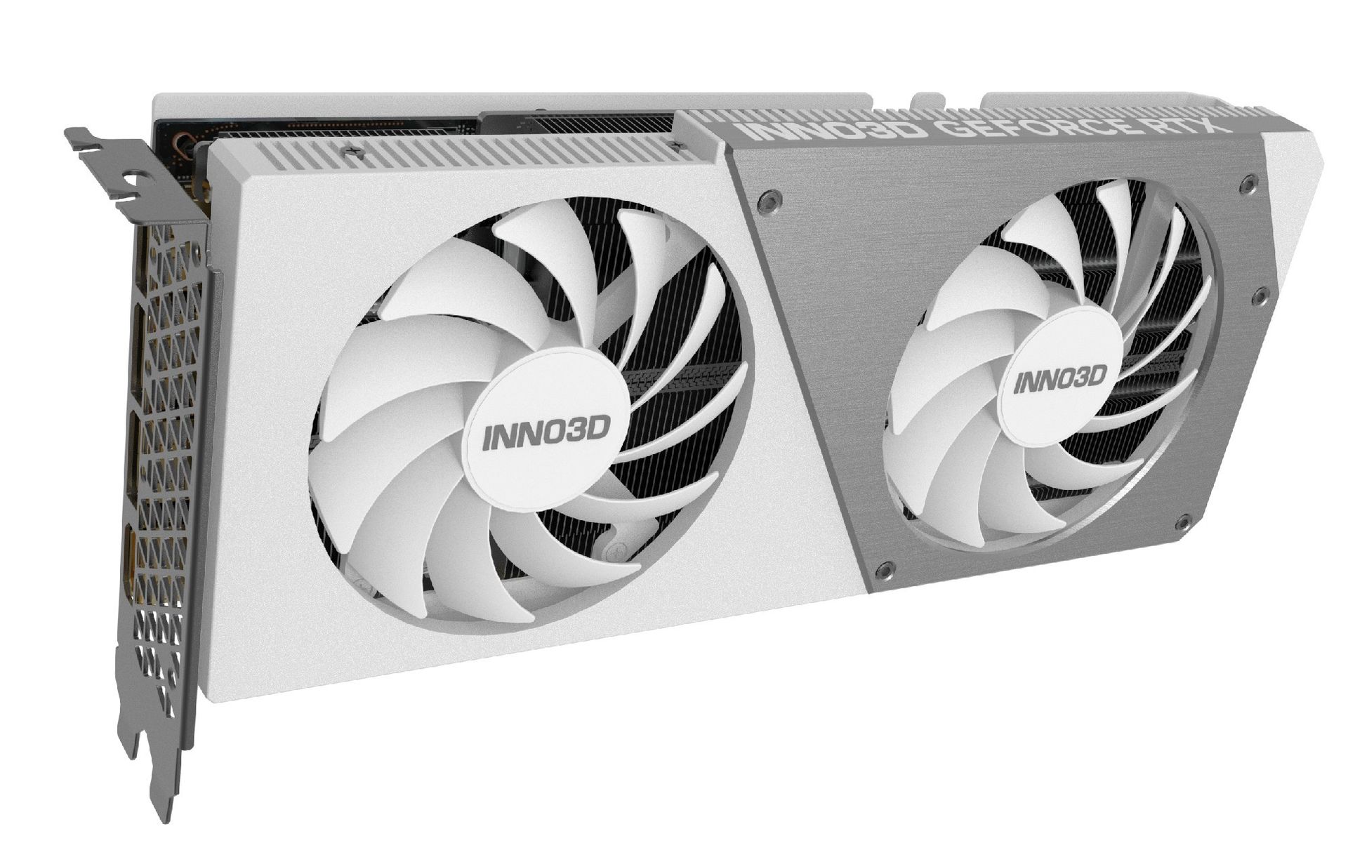 INNO3D GeForce RTX 4070 TWIN X2 OC WHITE N40702-126XX-185252W