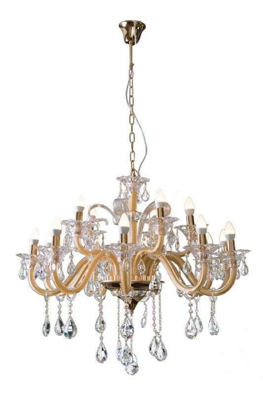 Lampa wisząca GLITTER 95X70-134 złoty