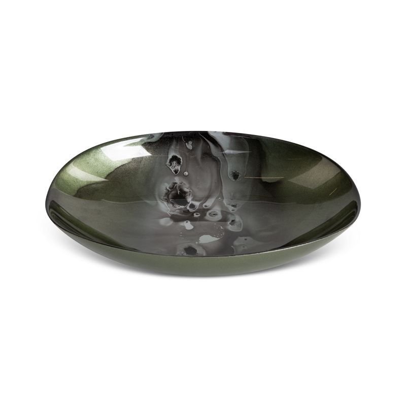 EUROFIRANY Misa ceramiczna 31 cm zielona