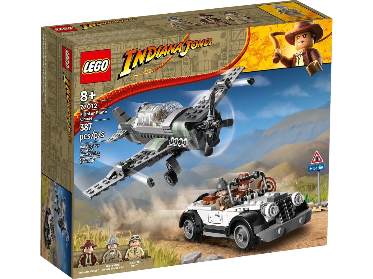 LEGO Indiana Jones Pościg myśliwcem 77012