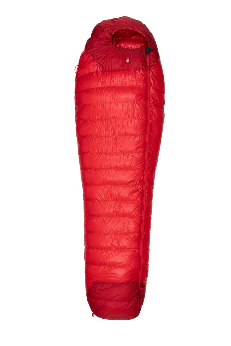 ŚPIWÓR RADICAL 4Z LONG-RED-RED