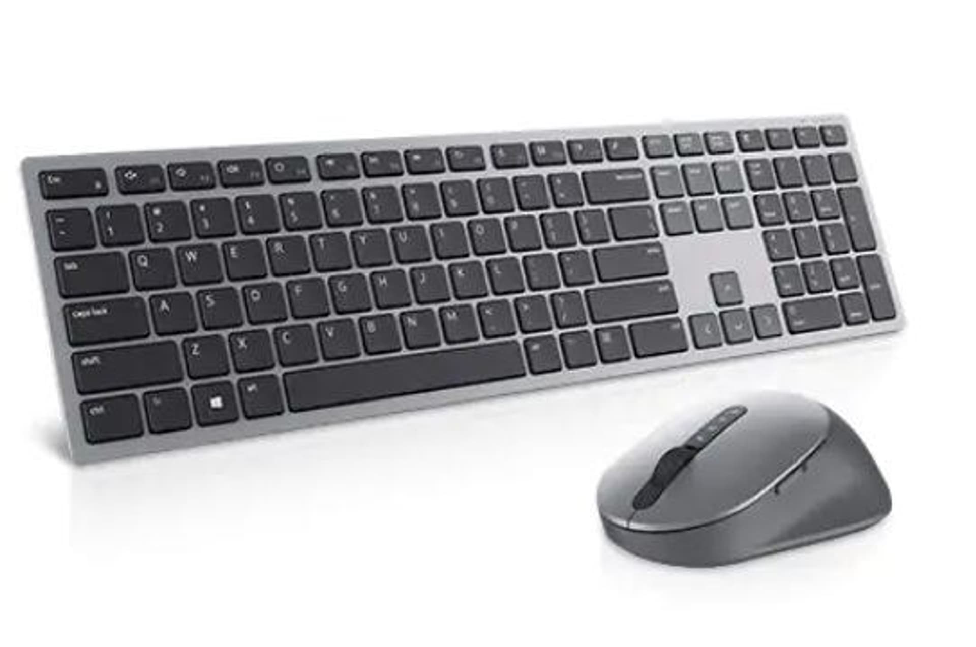 Dell Premier Multi-Device Keyboard and Mouse KM7321W Wireless, Batteries included, RU, Titan grey