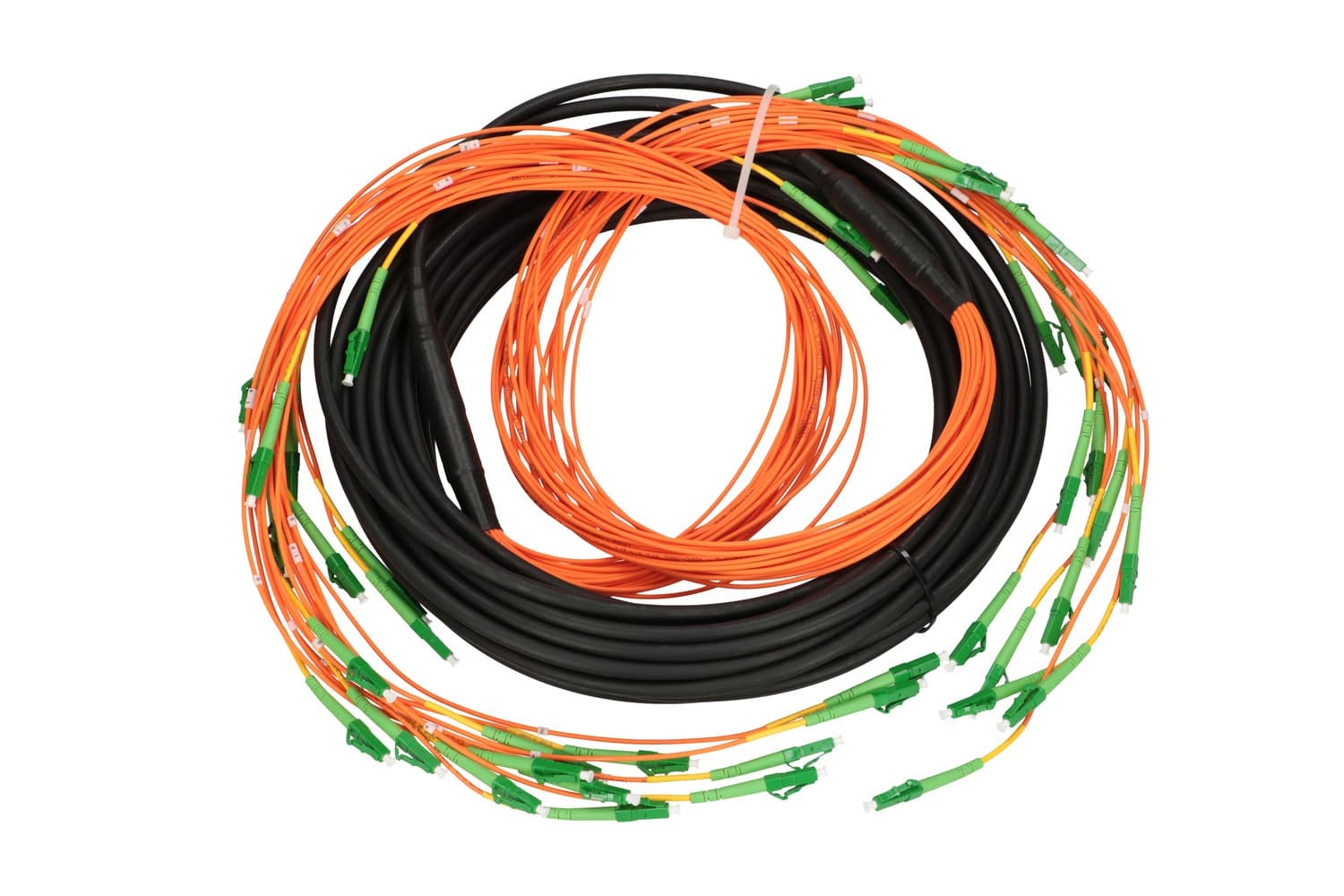 EXTRALINK MULTIPATCHCORD 24F LC/APC - LC/APC SM 25M KASKADA 90CM