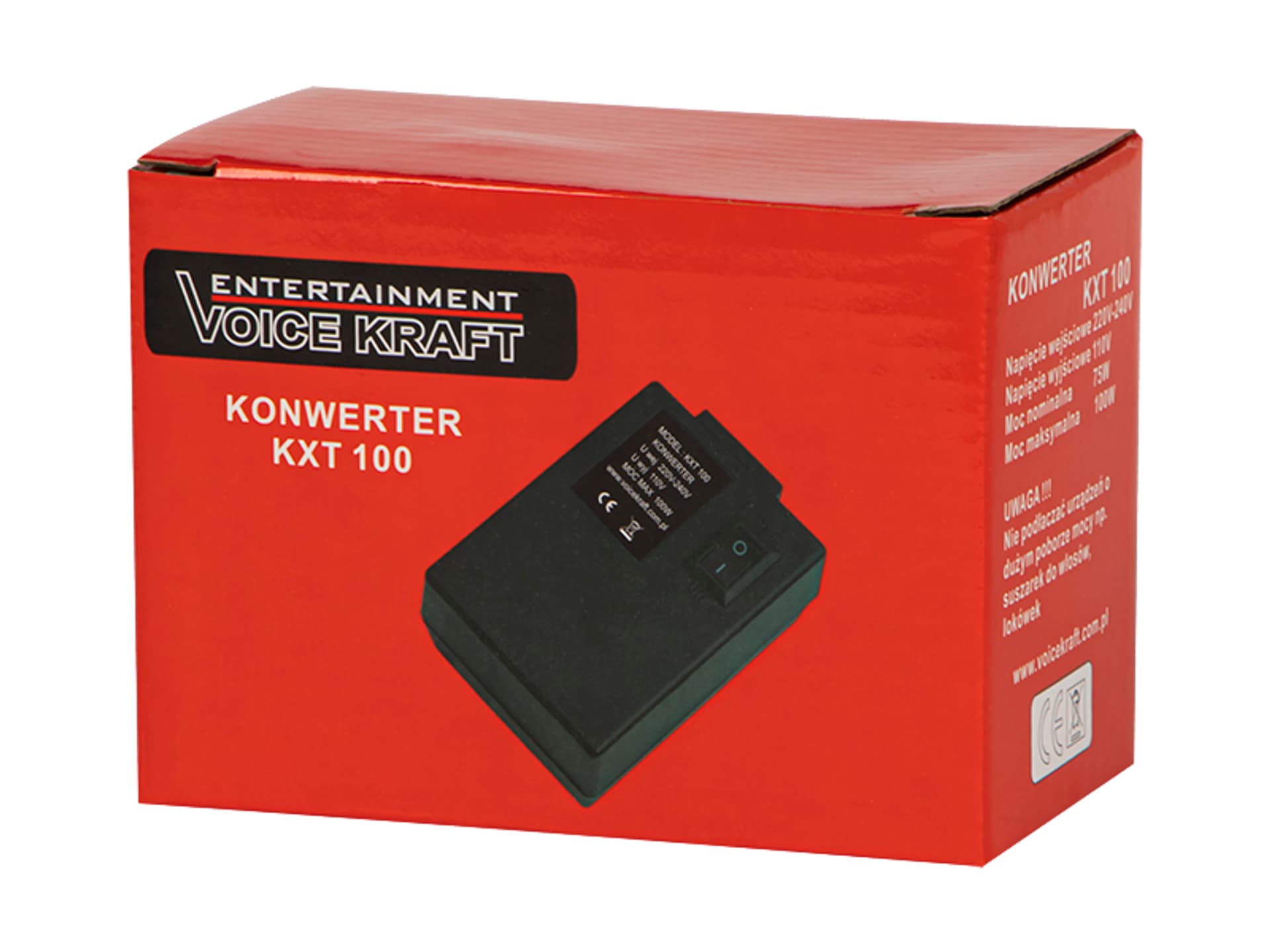 PRZETWORNICA NAPIĘCIA 230V na 110V 100W