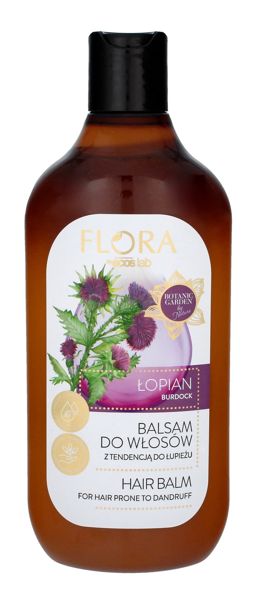 Zdjęcia - Szampon Ecos Lab Flora Balsam do włosów z tendencją do łupieżu - Łopian 500ml 