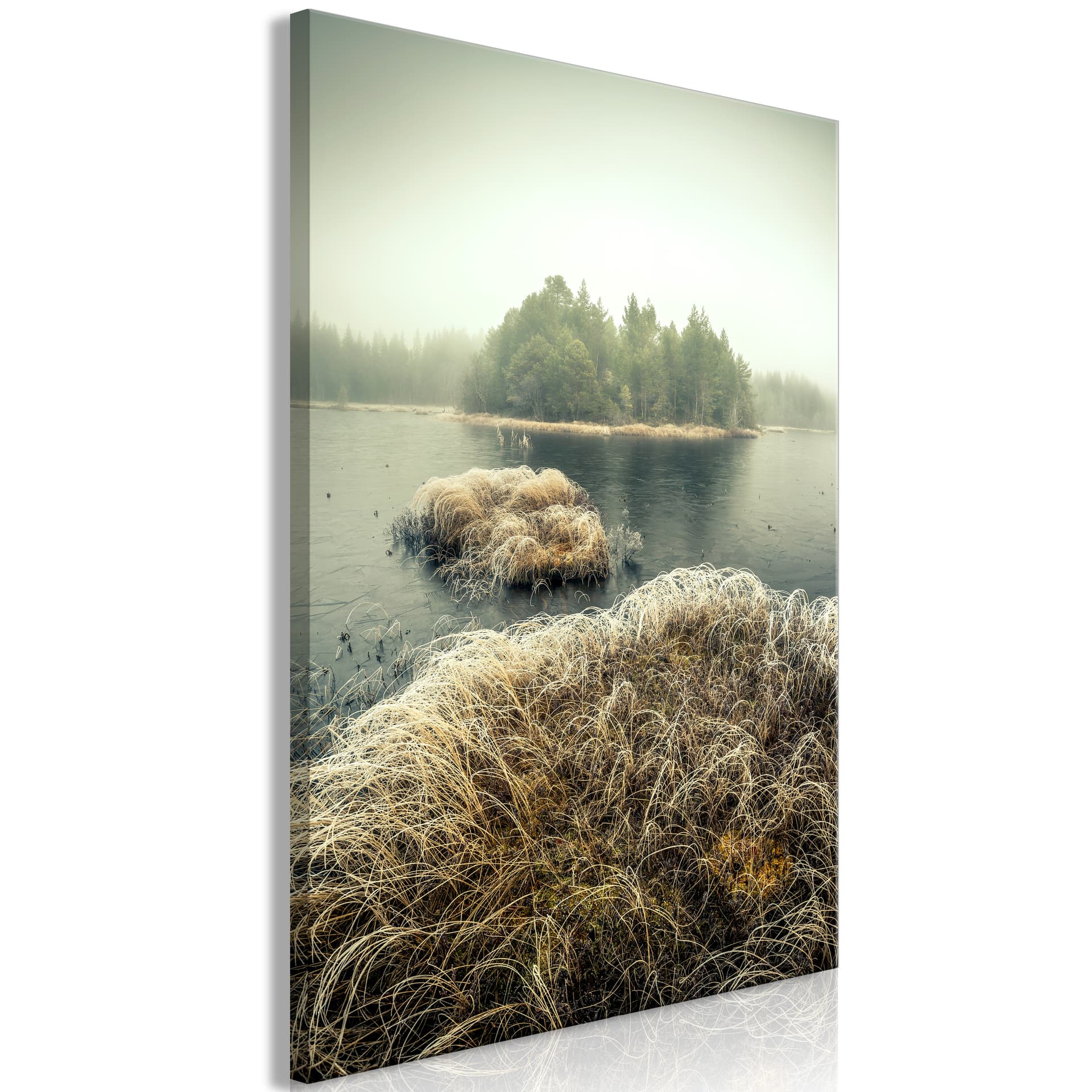 Obraz - Jesień na mokradłach (1-częściowy) pionowy (rozmiar 40x60)
