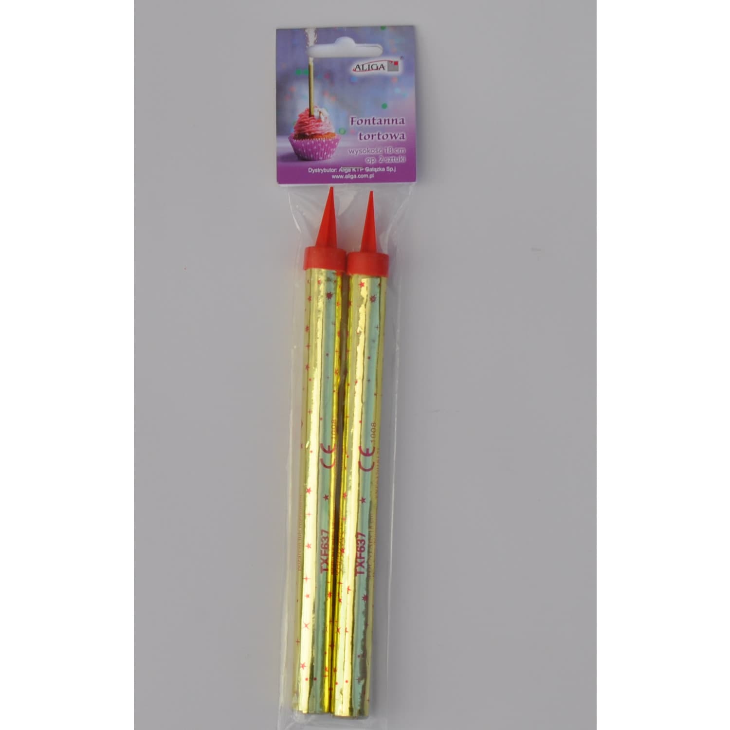 Fontanna Tortowa 18Cm 2Szt, Aliga