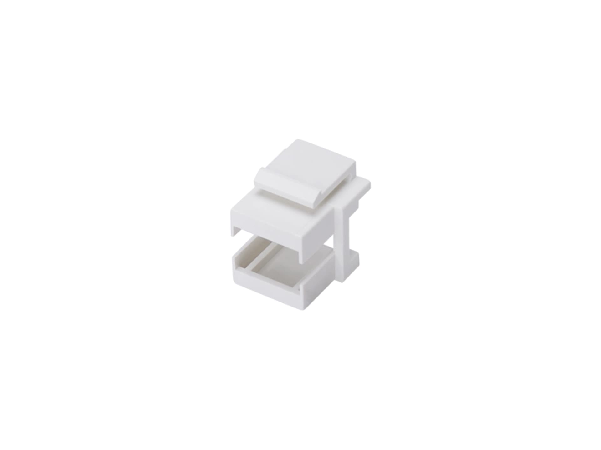 Adapter mocowania typu keystone pod adapter SC simplex / LC duplex, kolor biały ALANTEC - ALANTEC