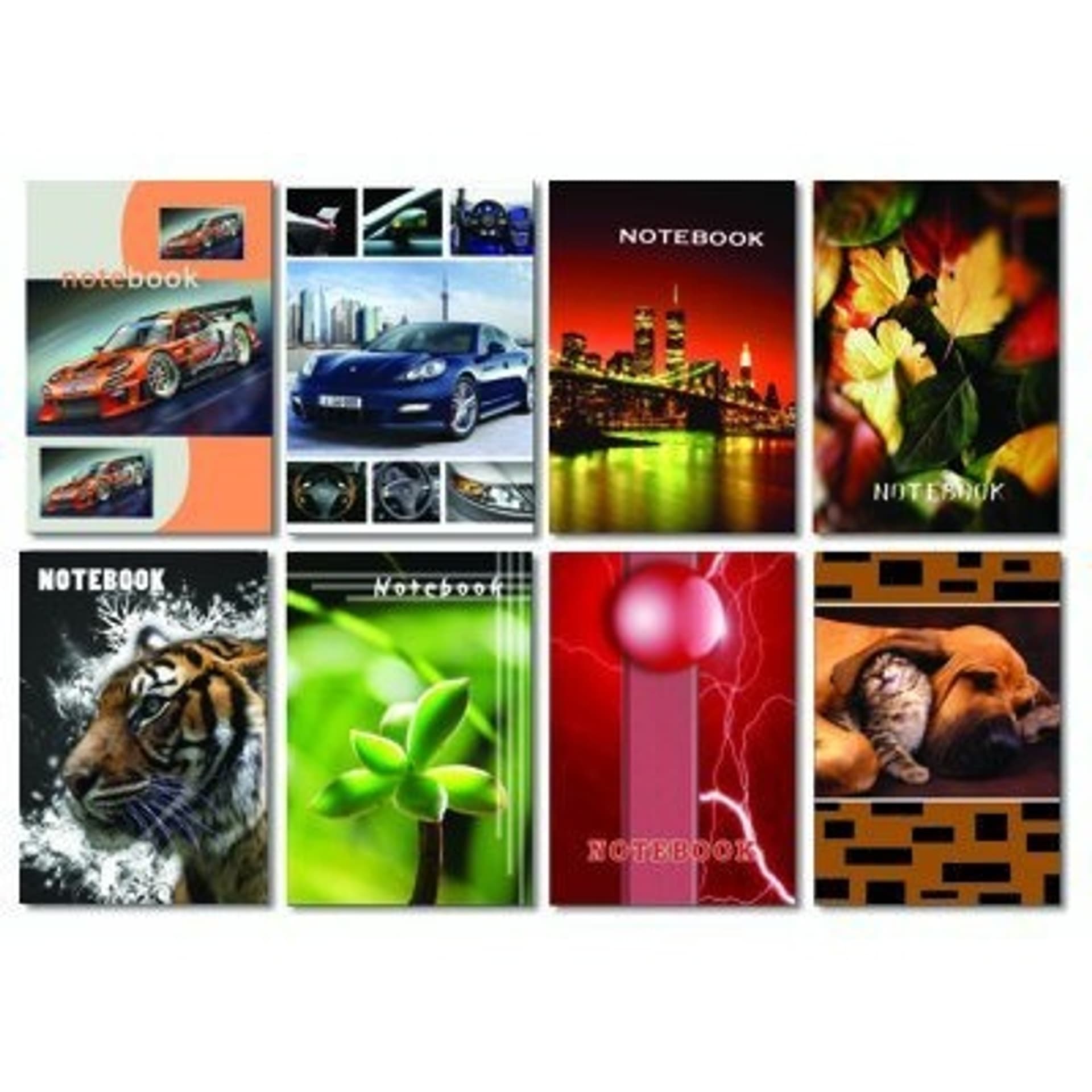 Brulion A4 96kartek w kratkę twarda oprawa 150-1239 KW TRADE