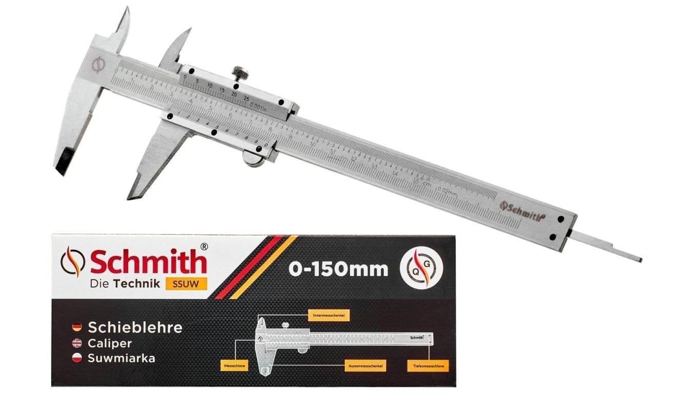 Suwmiarka analogowa, noniuszowa Schmith 0,02mm