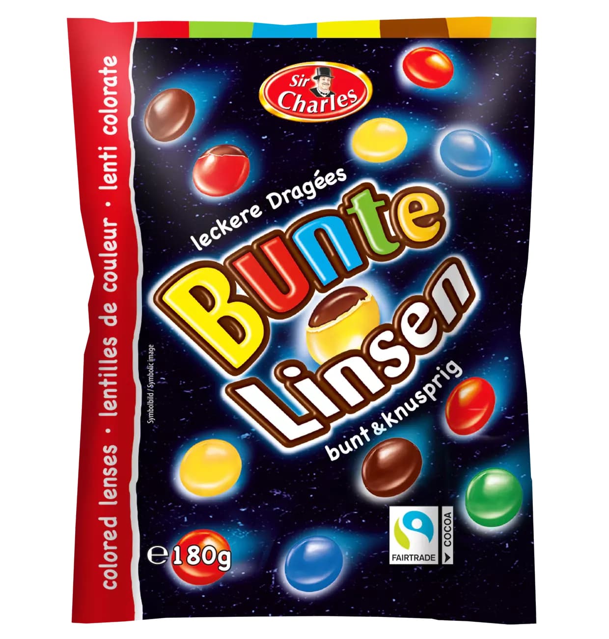 SirCharles Bunte Linsen 180 g