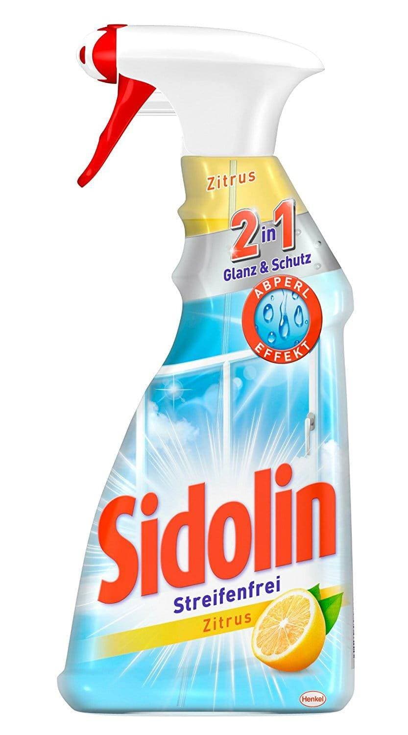 Spray Sidolin Płyn Do Mycia Szyb Szkła Cytrynowy