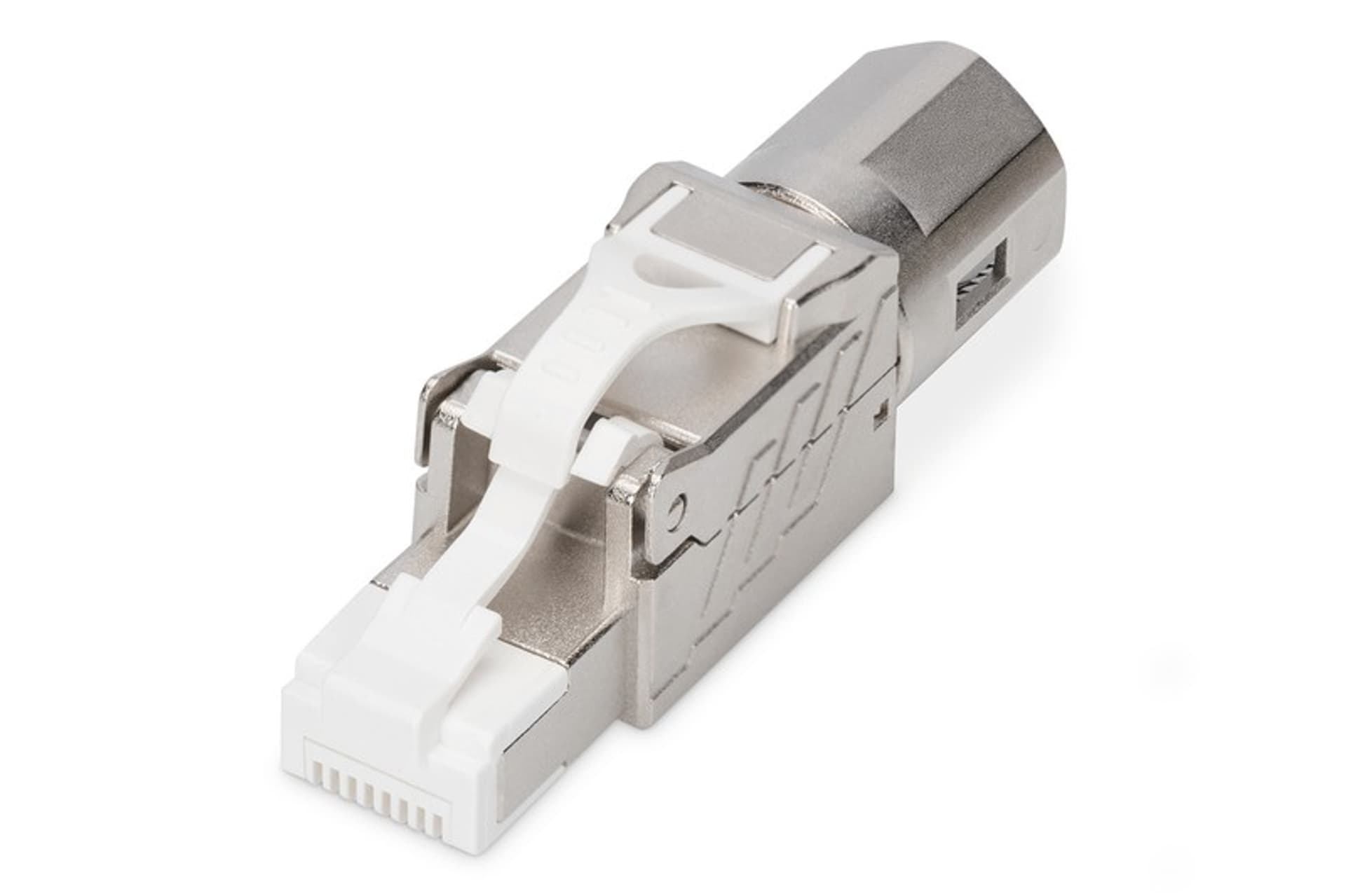 Wtyk modularny RJ45 kat.8.1, PoE++, 25/40GbE, STP, ekranowany, zakręcany, beznarzędziowy, AWG 26-22