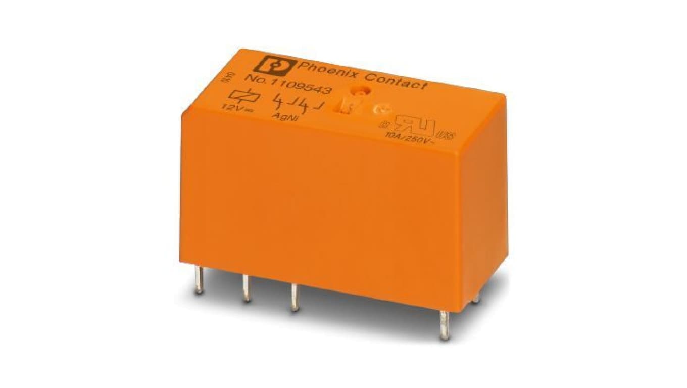 Przekaźnik miniaturowy 1P 16A AgNi 230V AC do gniazda ECOR-1, REL-MR-BL-230AC/21HC