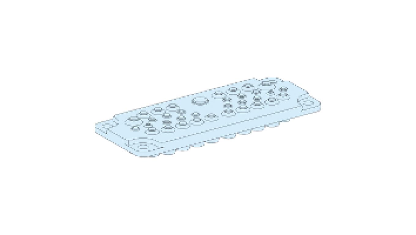 Schneider Electric Prisma Plus G Płyta dławnicowa membranowa IP30 LVS08896 LVS08896