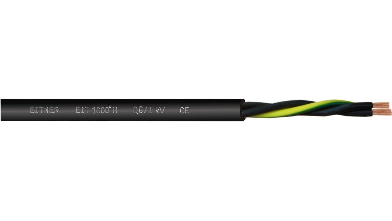 Kabel sterowniczy bezhalogenowy BiT 1000 H 0,6/1kV 2x2,5 H60802 /bębnowy/