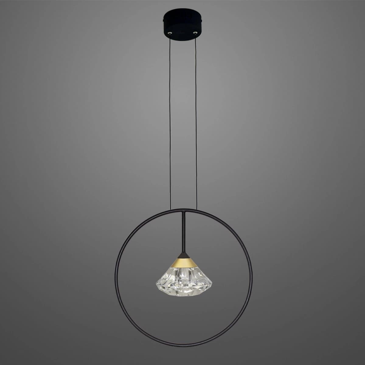 Lampa wisząca TIFFANY No. 1 Altavola Design (Barwa światła delikatnie ciepła, Kolor transparentny, Możliwość ściemniania nie)