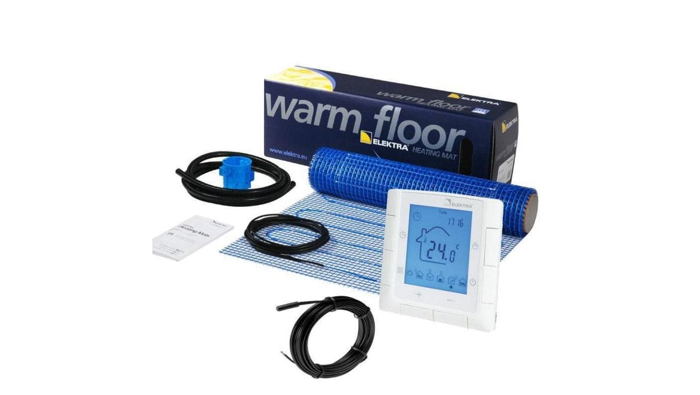 ELEKTRA MD pakiet mata grzejna 160W/m2 1,0m2 160W + programator kontroler temperatury ELR-20