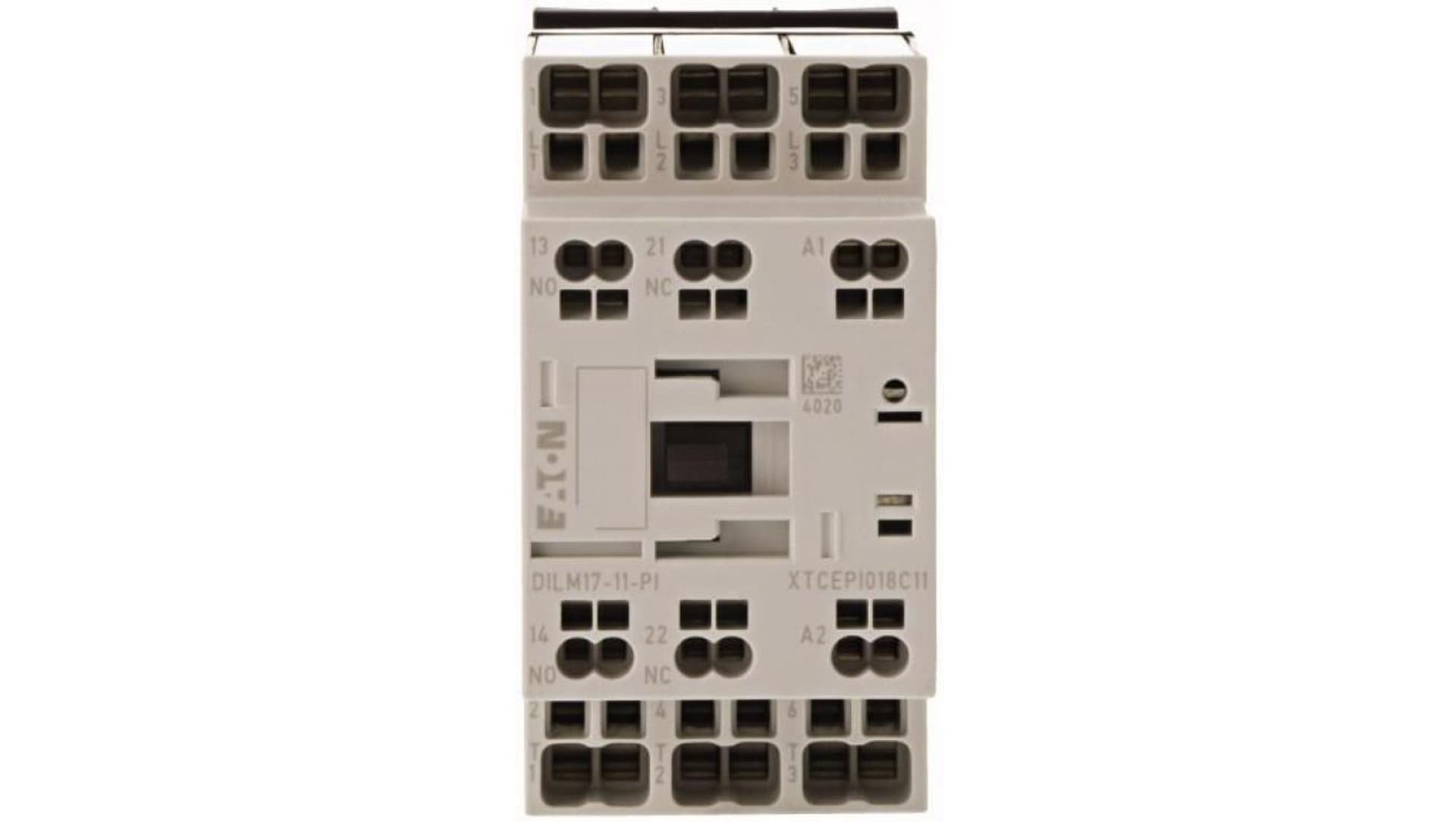 Stycznik mocy DILM17-11(42V50HZ,48V60HZ)-PI 3P 380 V 400 V 8.3 kW 1Z+1R 42 V AC Push-In 199282