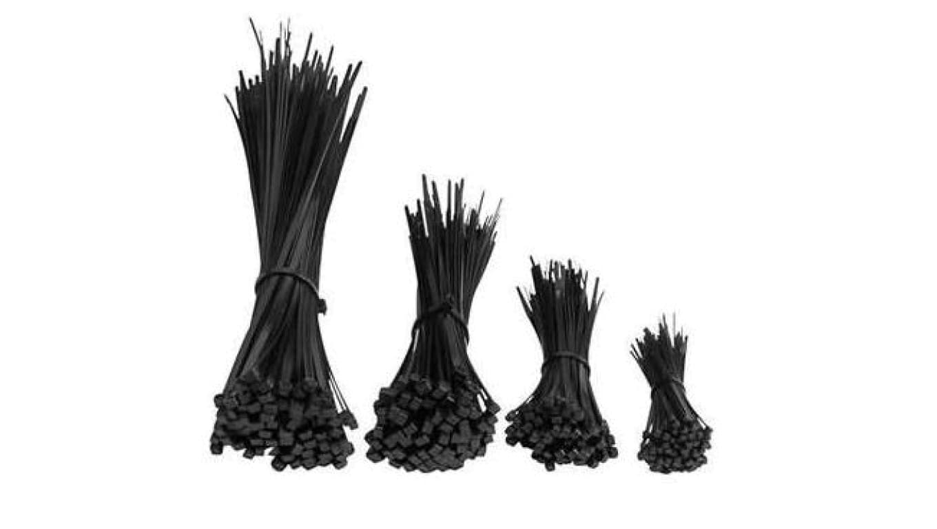 Opaska kablowa 200x3,6 czarna UV ITA036200B /100szt/