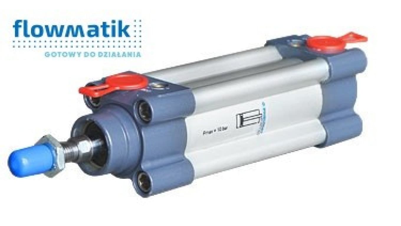 Siłownik Pneumatyczny z jednostronnym tłoczyskiem ISO15552. Średnica tłoka 63mm skok 80mm D63x80, FMS063.0080.00