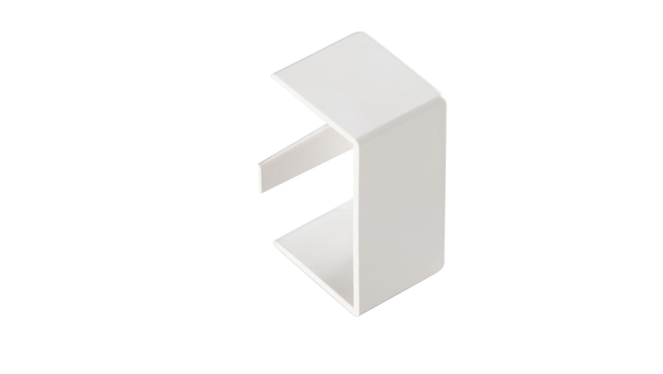 ElettroCanali Element kończący do kanałów kablowych TT 100x60 biały ECTT10060B ECTT10060B