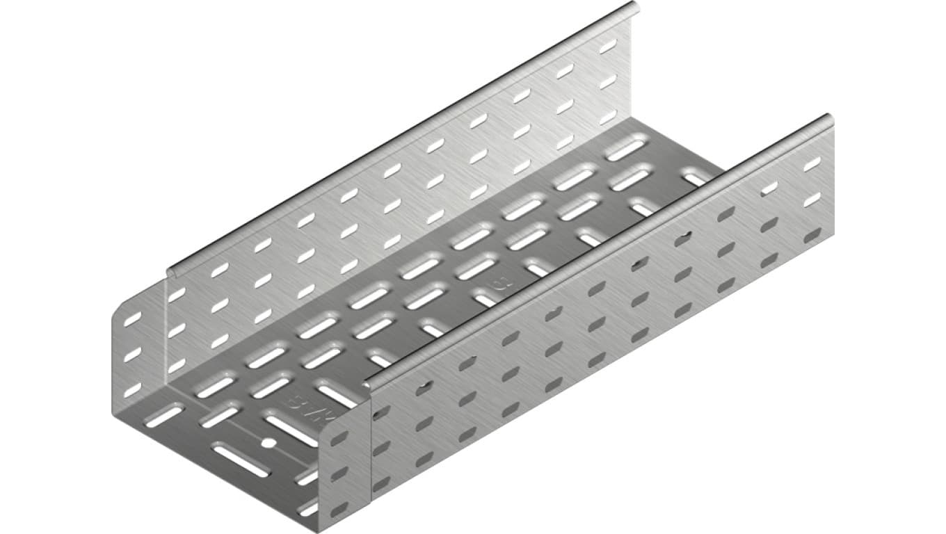 Korytko kablowe perforowane 100x100 grubość 0,7mm KGL100H100/3 110116 /3m/ 110116
