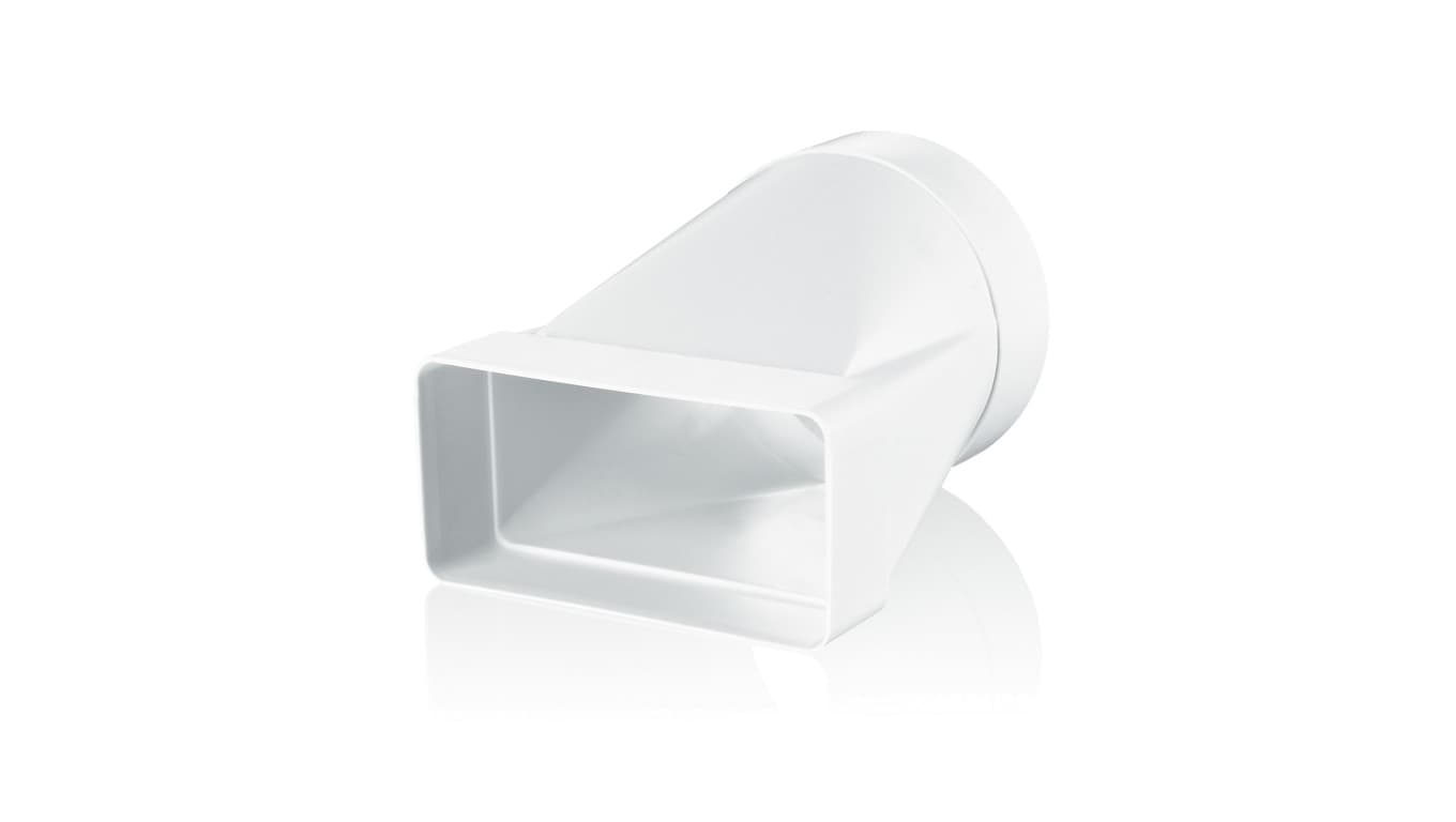 Vents Group Łącznik przekrojów zmienych 110x54/100mm biał WP070 WP070