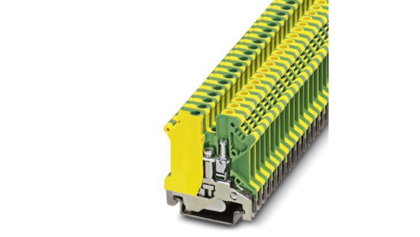 Złączka szynowa przewodu ochronnego 4mm2 zielono-żółta TB 4-PE I Essential 3059980