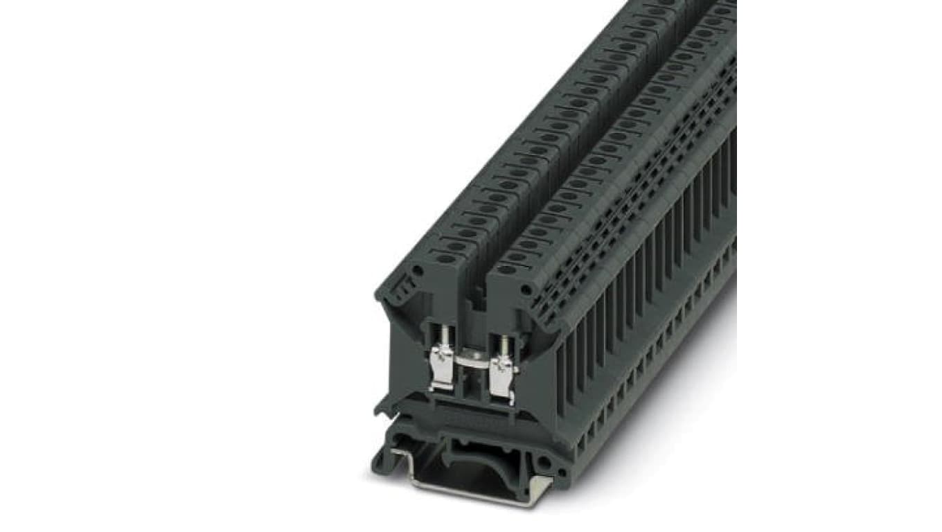 Złączka szynowa 2-przewodowa 4mm2 32A 800V ciemno szara TB 4 I Essential 3246324