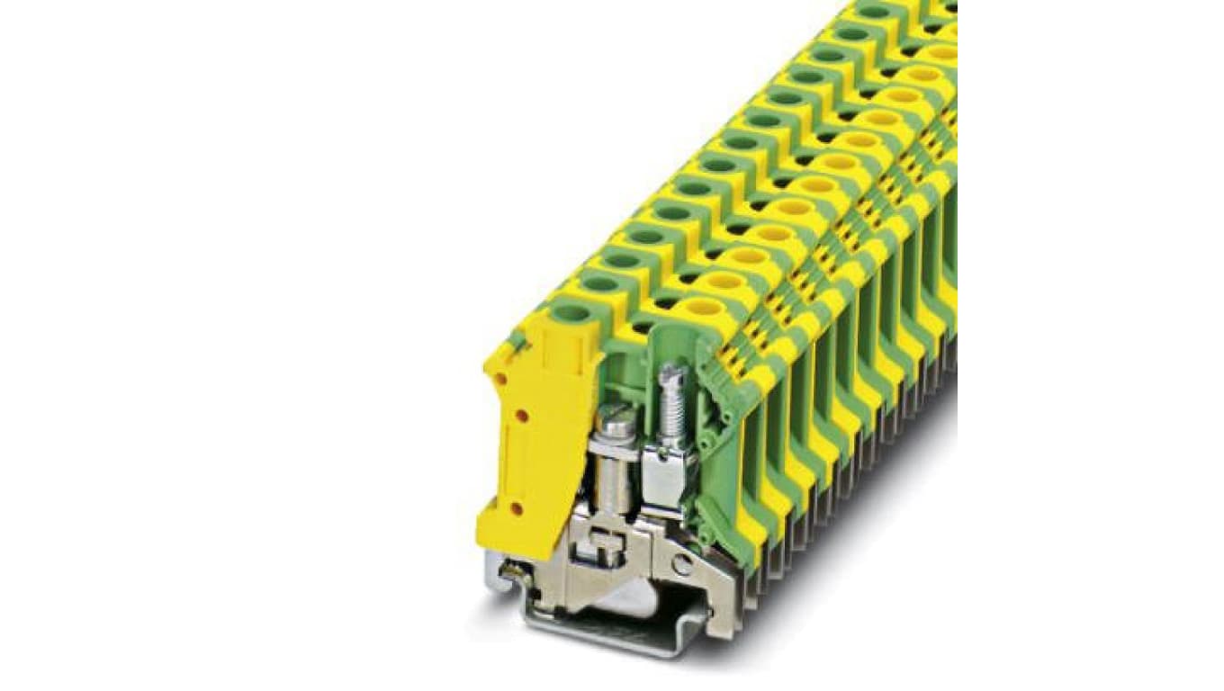 Złączka szynowa przewodu ochronnego 10mm2 zielono-żółta TB 10-PE I Essential 3059883