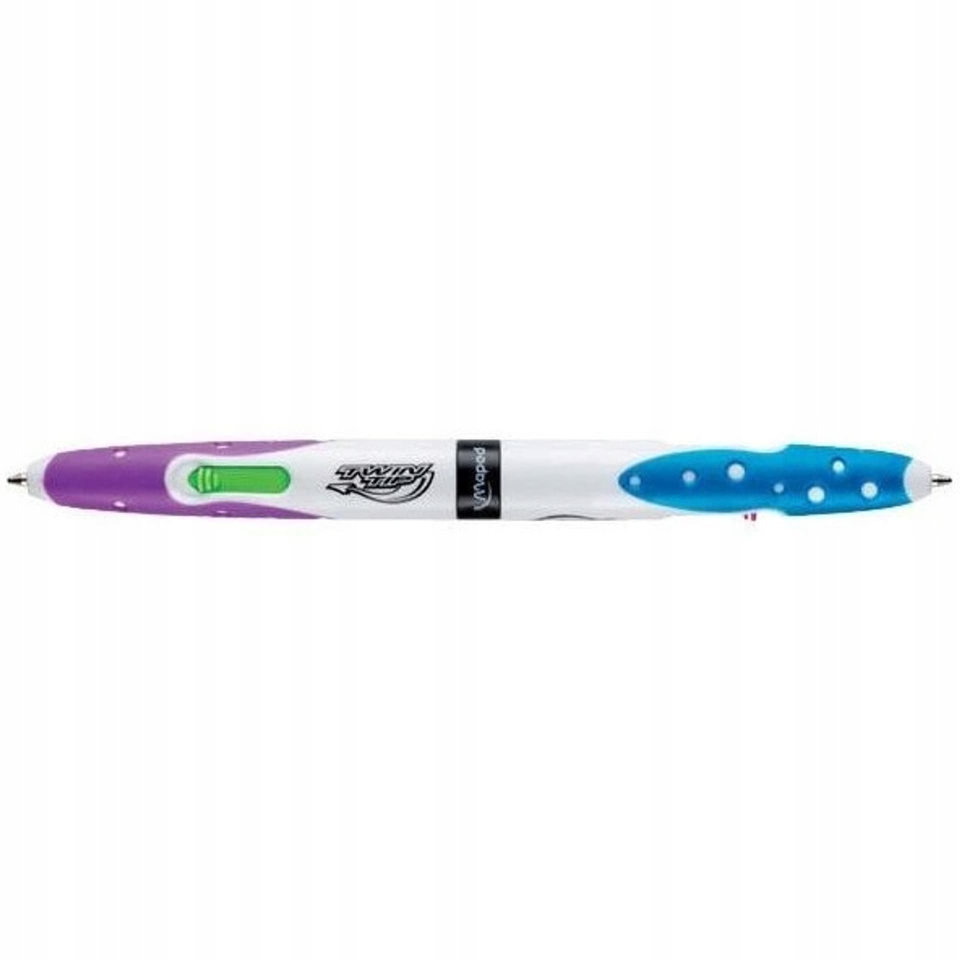Długopis TWINTIP różowo- niebieski MAPED Y991050-1