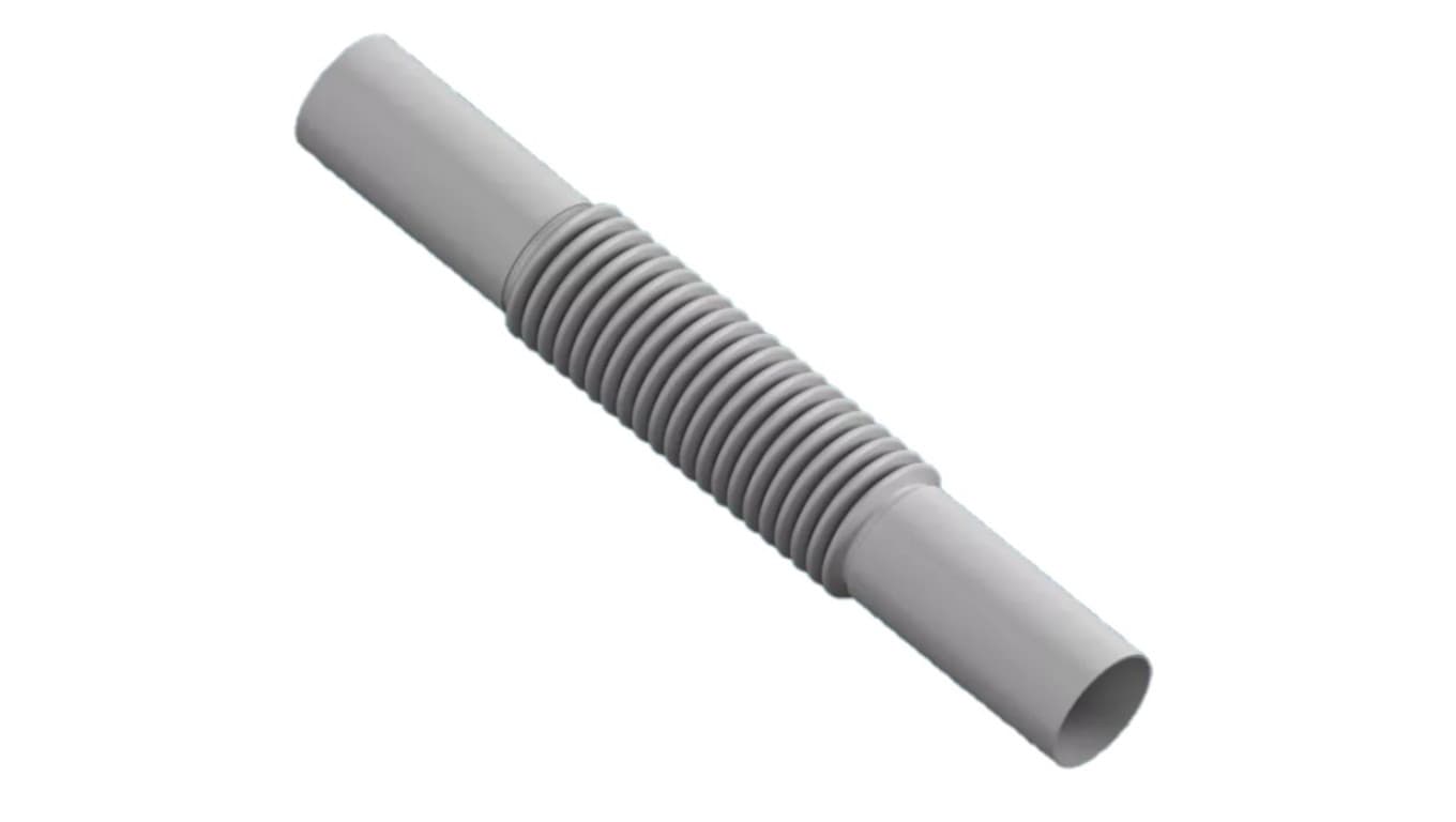 AKS AKS_ZIELONKA Złączka elastyczna ZCL-20 szary 444079