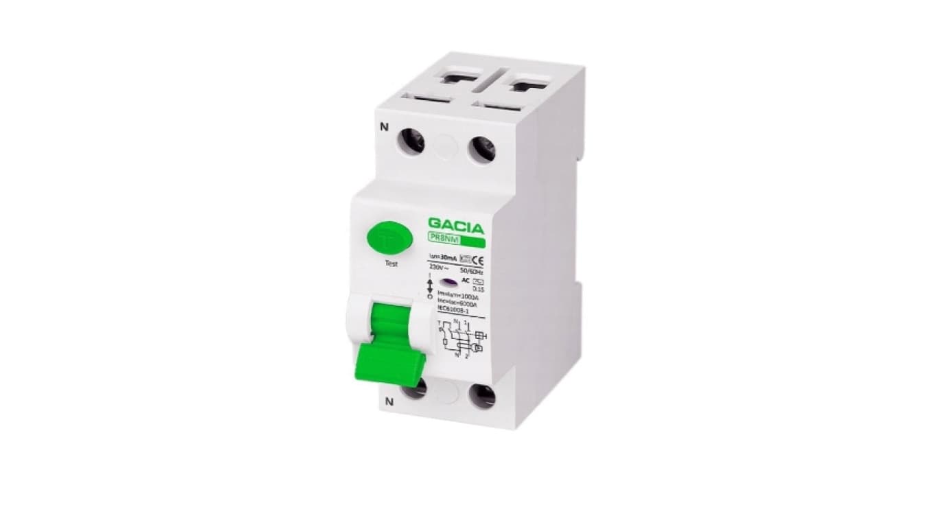 Wyłącznik różnicowoprądowy 25A 2P 30mA typ AC PR8NM