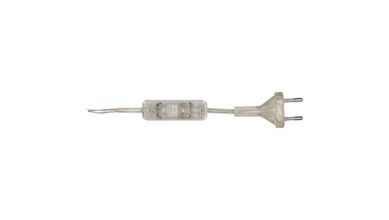 zamel Sznur przyłączeniowy z wyłącznikiem SP/W-190cm bezbarwny SP/W-190/2X0,5/-BZB YNS10000498 PRW10000136