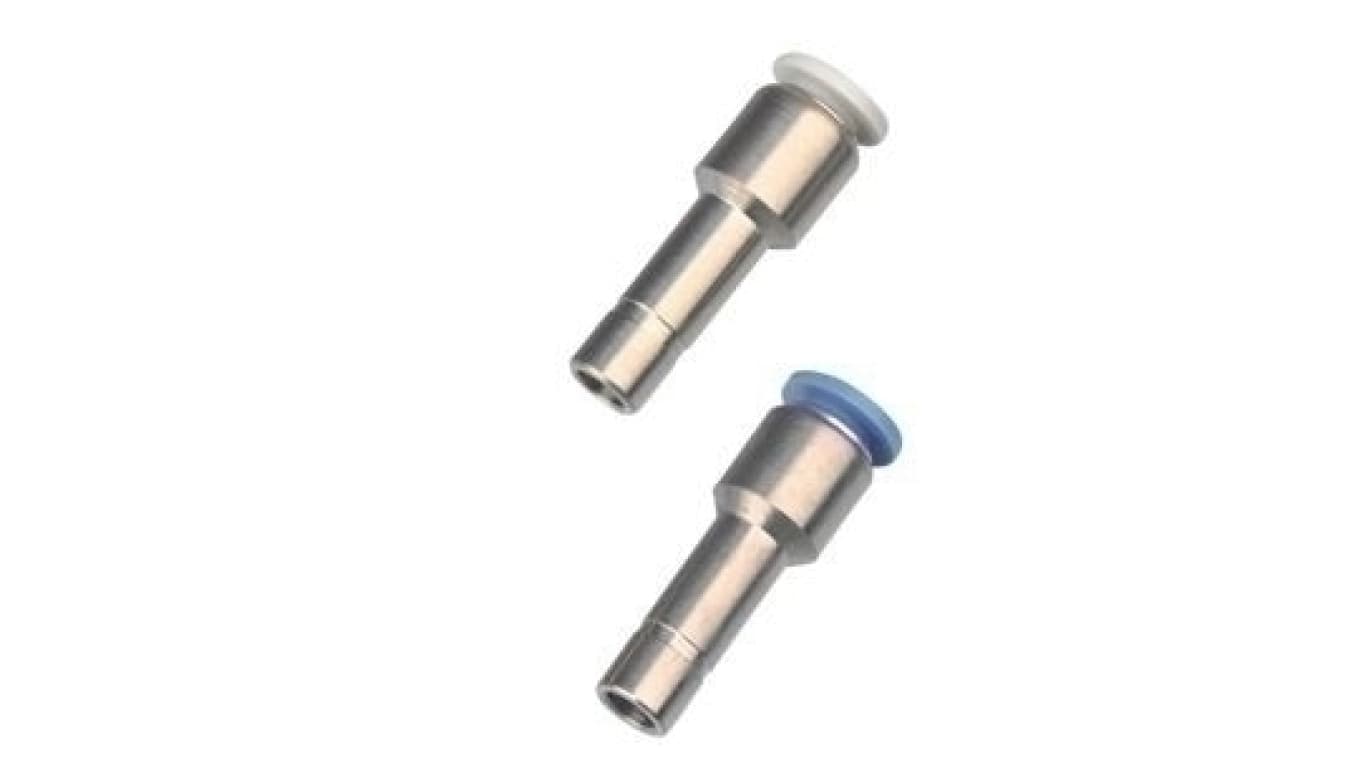 Złączka wtykowa z tworzywa sztucznego redukcja wąż 4, wtyk fi 8, 143.0408