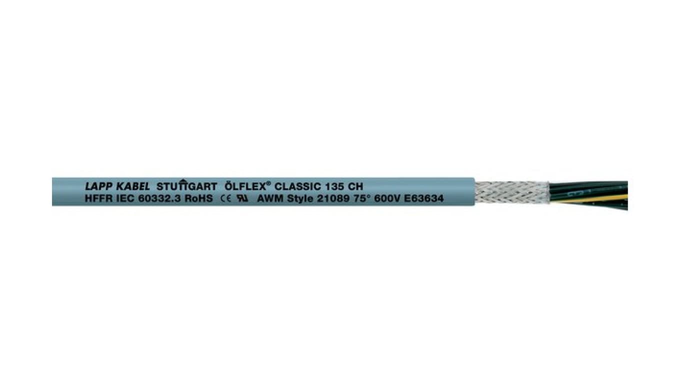 LappKabel Przewód sterowniczy bezhalogenowy OLFLEX CLASSIC 135 CH 2x1 1123266 /bębnowy/ 1123266