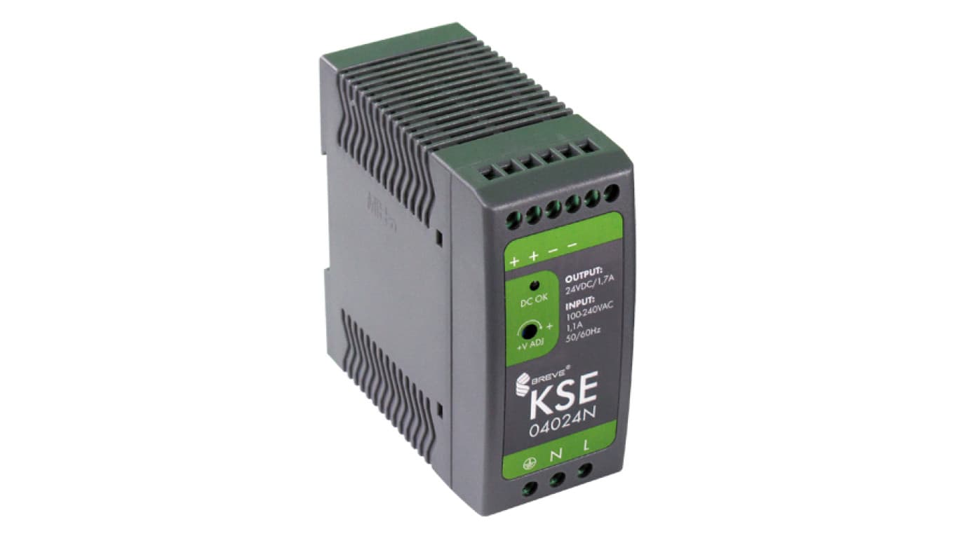 Breve Zasilacz impulsowy KSE 04024 230/24VDC 40W 1,7A /na szynę/ 18924-9983 18924-9983