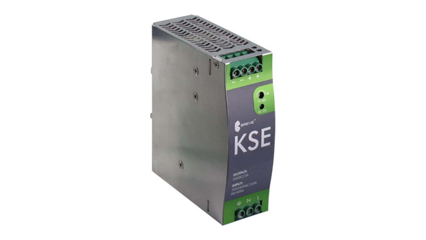 Breve Zasilacz impulsowy KSE 12012 230/12VDC 120W 10A /na szynę/ 18912-9988 18912-9988