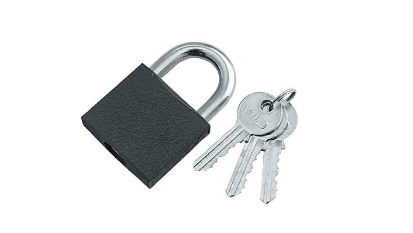 Modeco Kłódka Żeliwna pałąkowa Wolf Lock 50 mm MN-02-250