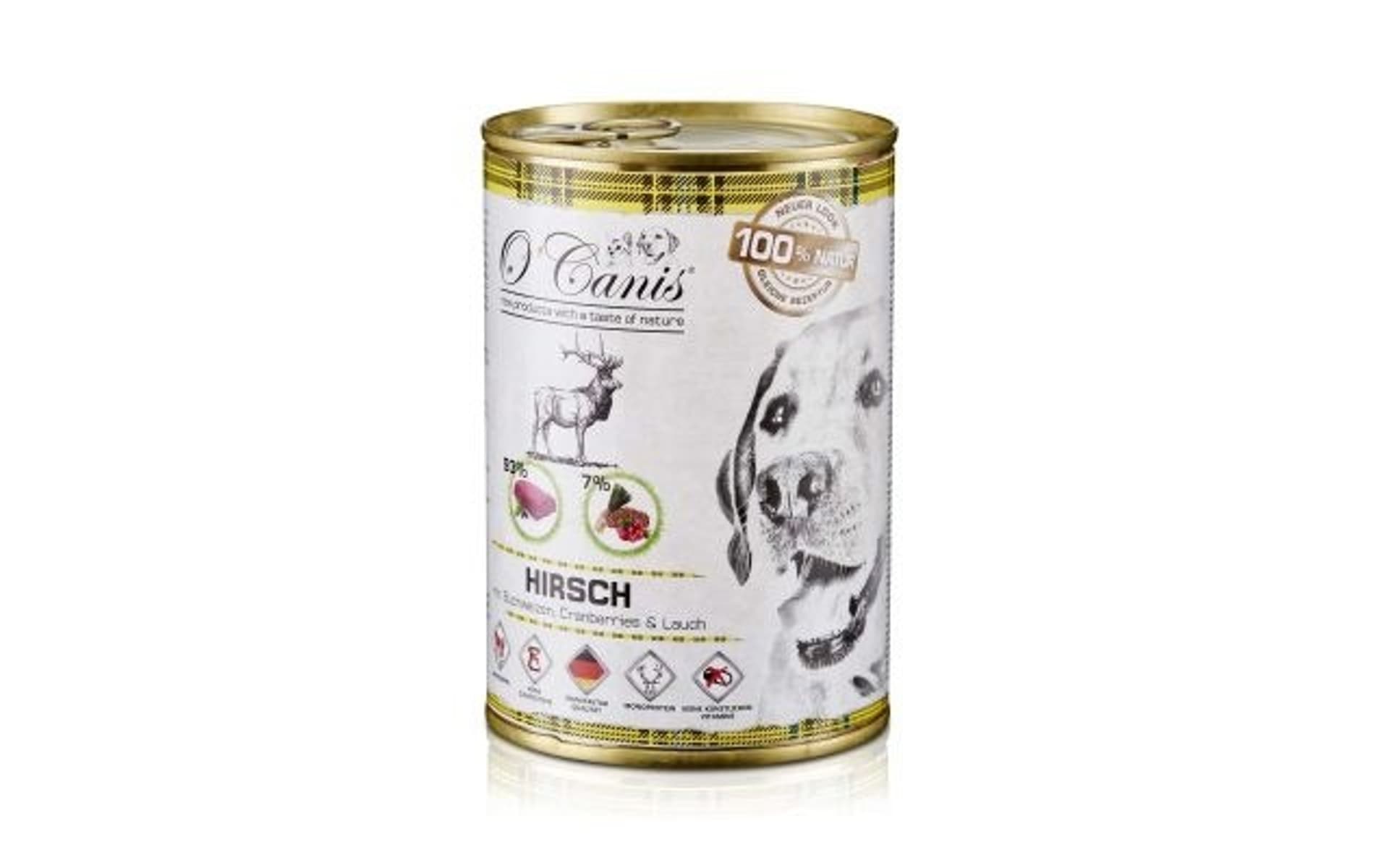konserwa dla psa, Jeleń z kaszą gryczaną 400g