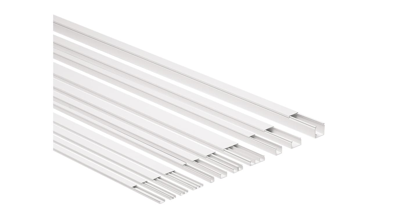 ElettroCanali Kanał kablowy MC 30x15 biały /2m/ ECMC3015B ECMC3015B