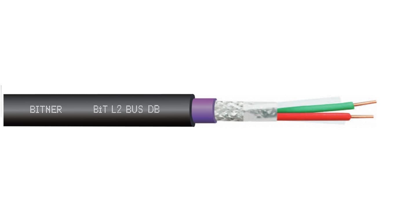 Bitner Kabel do sieci Profibus BiT L2 BUS DB O2YS(St)CYY 1x2x0,64 EB0017 bębnowy EB0017