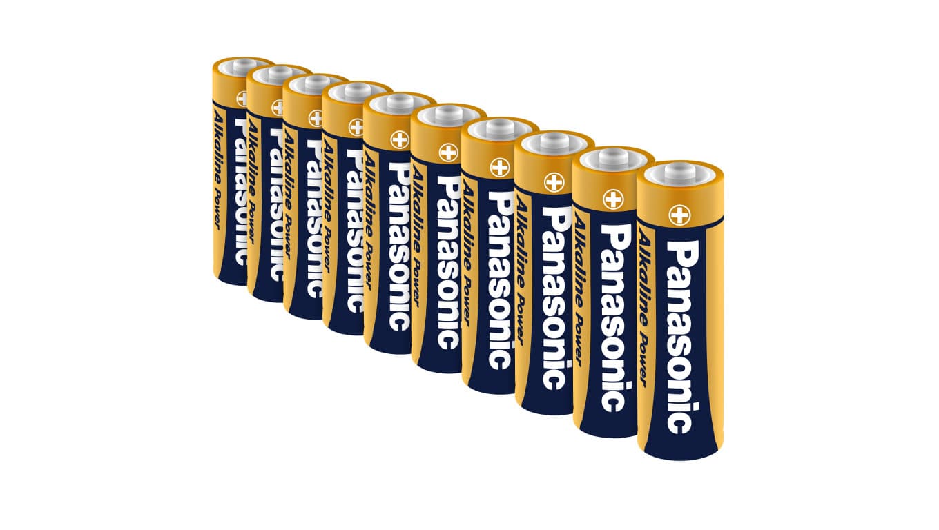 Baterie alkaliczne Alkaline Power AA firmy Panasonic mogą być wykorzystywane do wielu zastosowań, szczególnie w urządzeniach o n