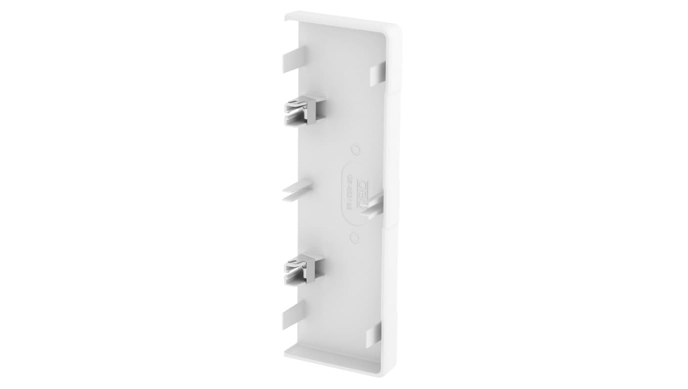 OBO Bettermann Końcówka kanału RAPID 45-2 53x165 GK-E53165RW biała 6113470 6113470
