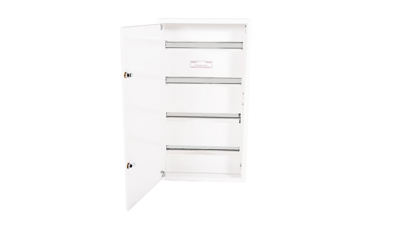 Rozdzielnica modułowa 4x20 natynkowa IP40 z zamkiem A-RZ21