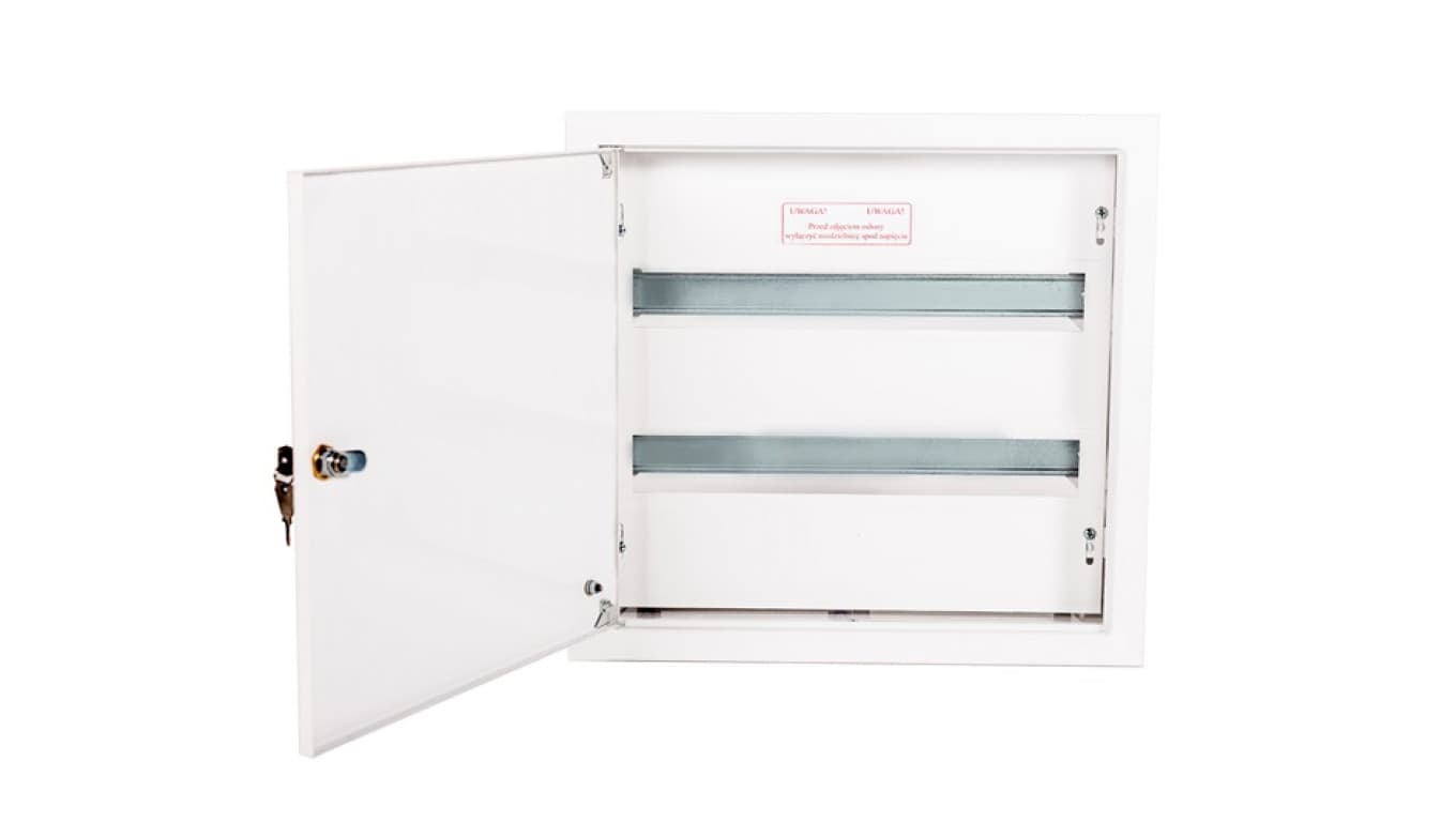 Rozdzielnica modułowa 2x20 podtynkowa IP40 z zamkiem A-RW27