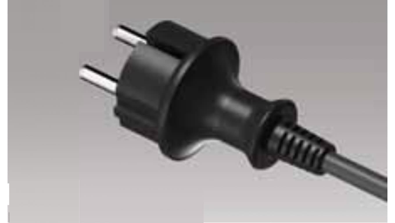 Conotech PLASTROL przyłączeniowy-narzędziowy-gumowy-z-wtyczką-prostą-IP44-2x15-H07RN-F-PP-40H-3M-2X15-H07RN-CZARNY W-97198