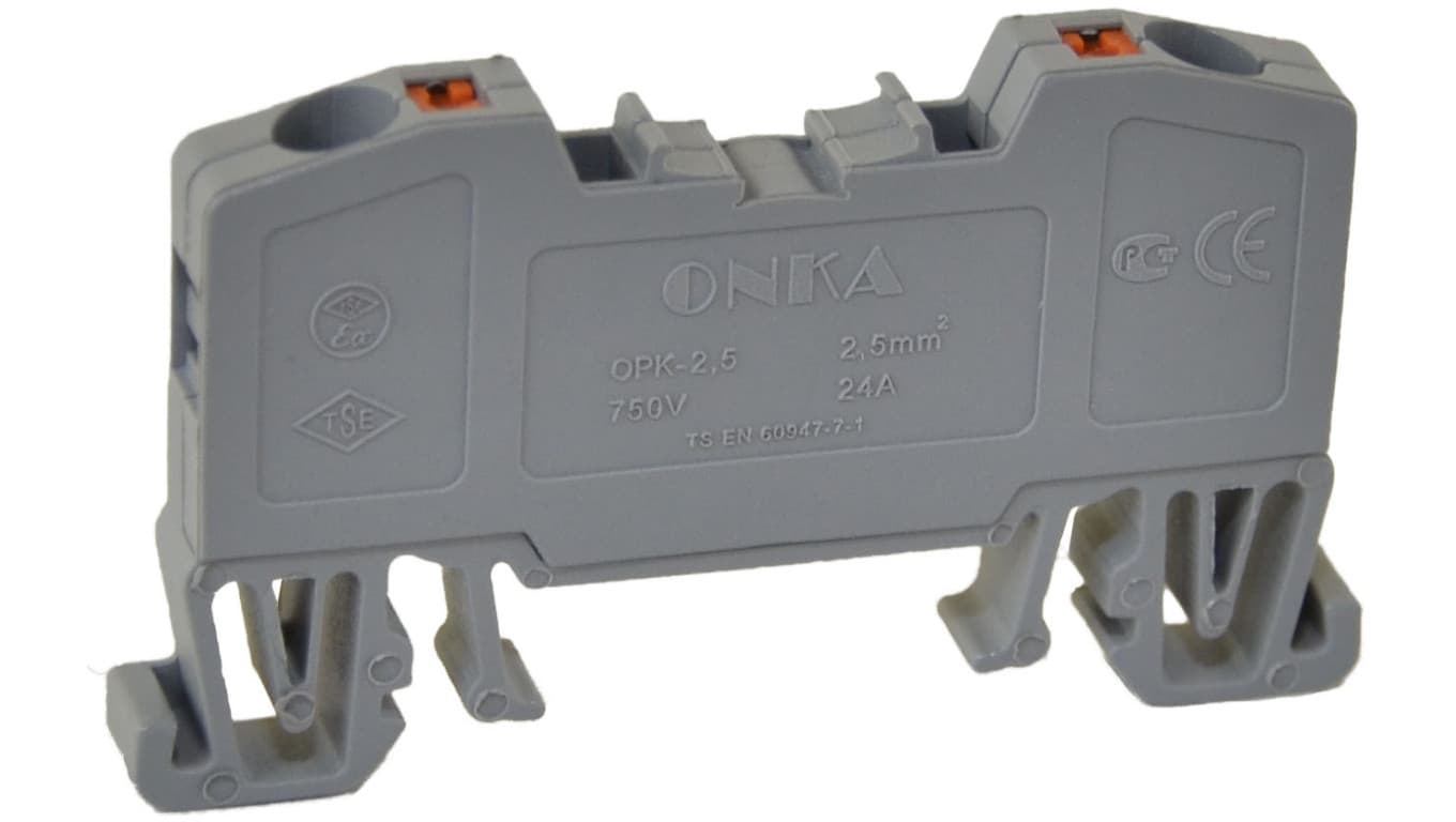 Złączka uniwersalna sprężynowa OPK 2,5mm2 szara, T0-1502-1020013